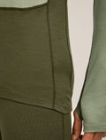 Men’s Merino 260 ZoneKnit™ long sleeve Crewe Loden/Lichen - 8