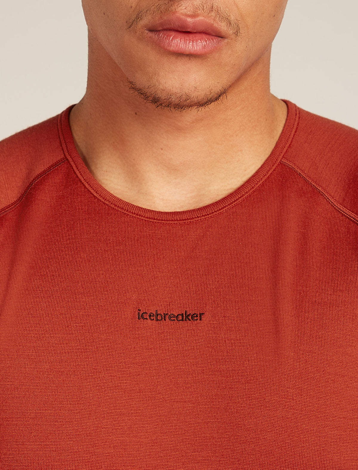 Men’s Merino 260 ZoneKnit™ long sleeve Crewe Java/Agate - 6