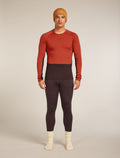 Men’s Merino 260 ZoneKnit™ long sleeve Crewe Java/Agate - 9