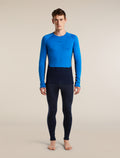 Men's Merino 260 ZoneKnit™ Long Sleeve Thermal Crewe Midnight Navy/Lazurite - 3