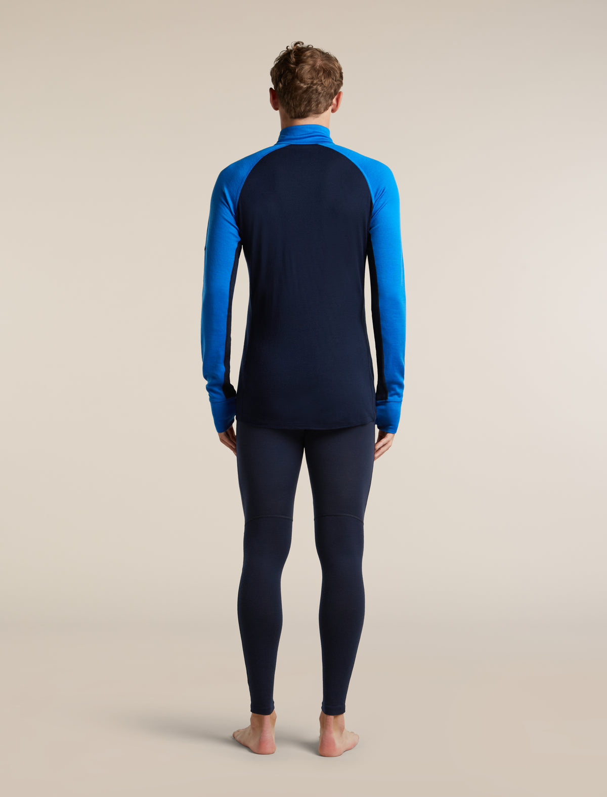 Men's Merino 260 ZoneKnit™ Long Sleeve Thermal Half Zip Midnight Navy/Lazurite - 8