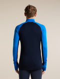 Men's Merino 260 ZoneKnit™ Long Sleeve Thermal Half Zip Midnight Navy/Lazurite - 2