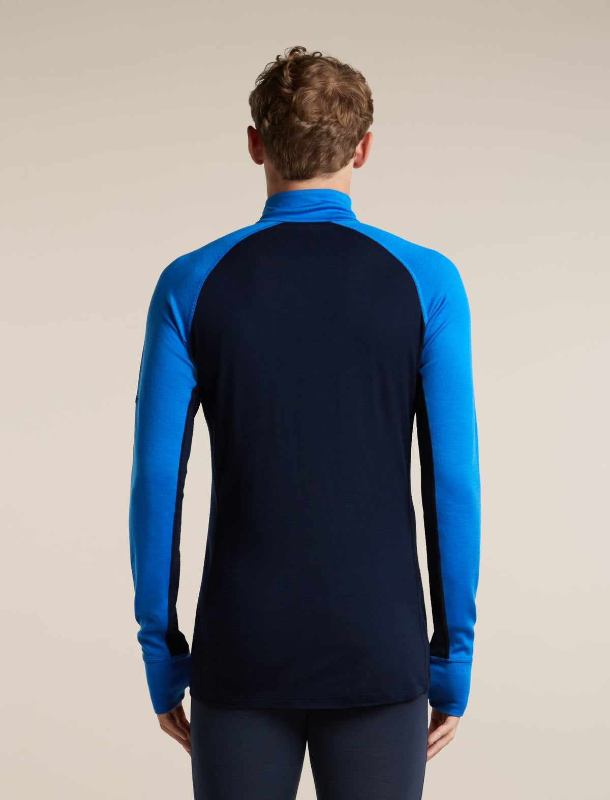 Men's Merino 260 ZoneKnit™ Long Sleeve Thermal Half Zip Midnight Navy/Lazurite - 2