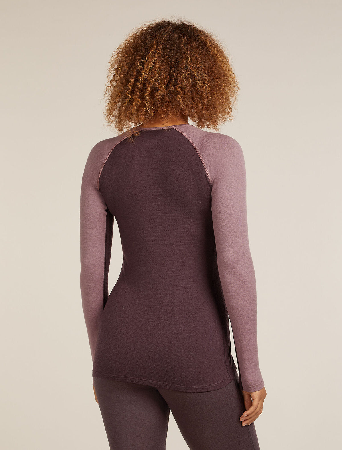 Women’s Merino 260 ZoneKnit™ long sleeve Crewe Java/Summit - 2