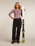 Women’s Merino 260 ZoneKnit™ long sleeve Crewe Java/Summit - 4