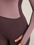 Women’s Merino 260 ZoneKnit™ long sleeve Crewe Java/Summit - 8