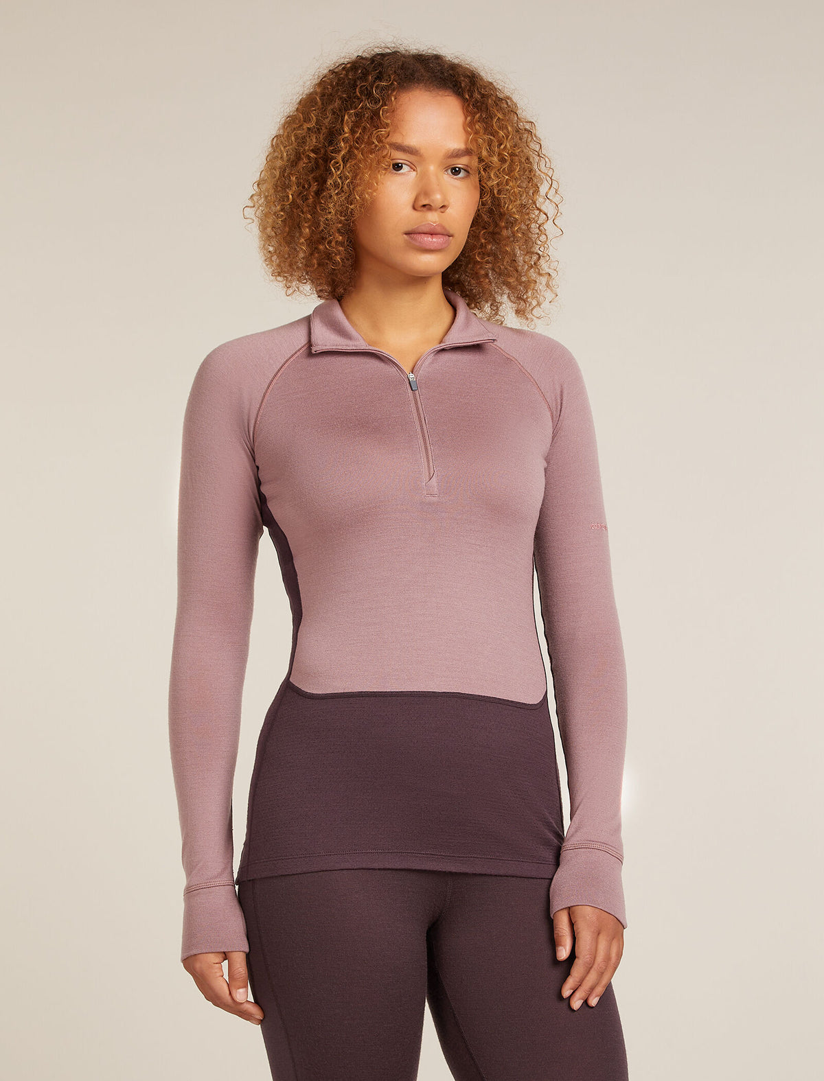 Women’s Merino 260 ZoneKnit™ long sleeve Half Zip Java/Summit - 1