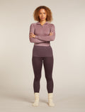 Women’s Merino 260 ZoneKnit™ long sleeve Half Zip Java/Summit - 11
