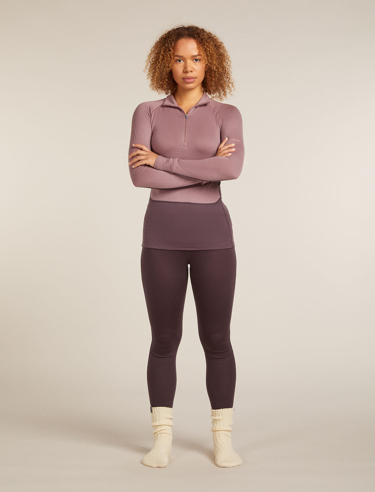 Women’s Merino 260 ZoneKnit™ long sleeve Half Zip Java/Summit - 11