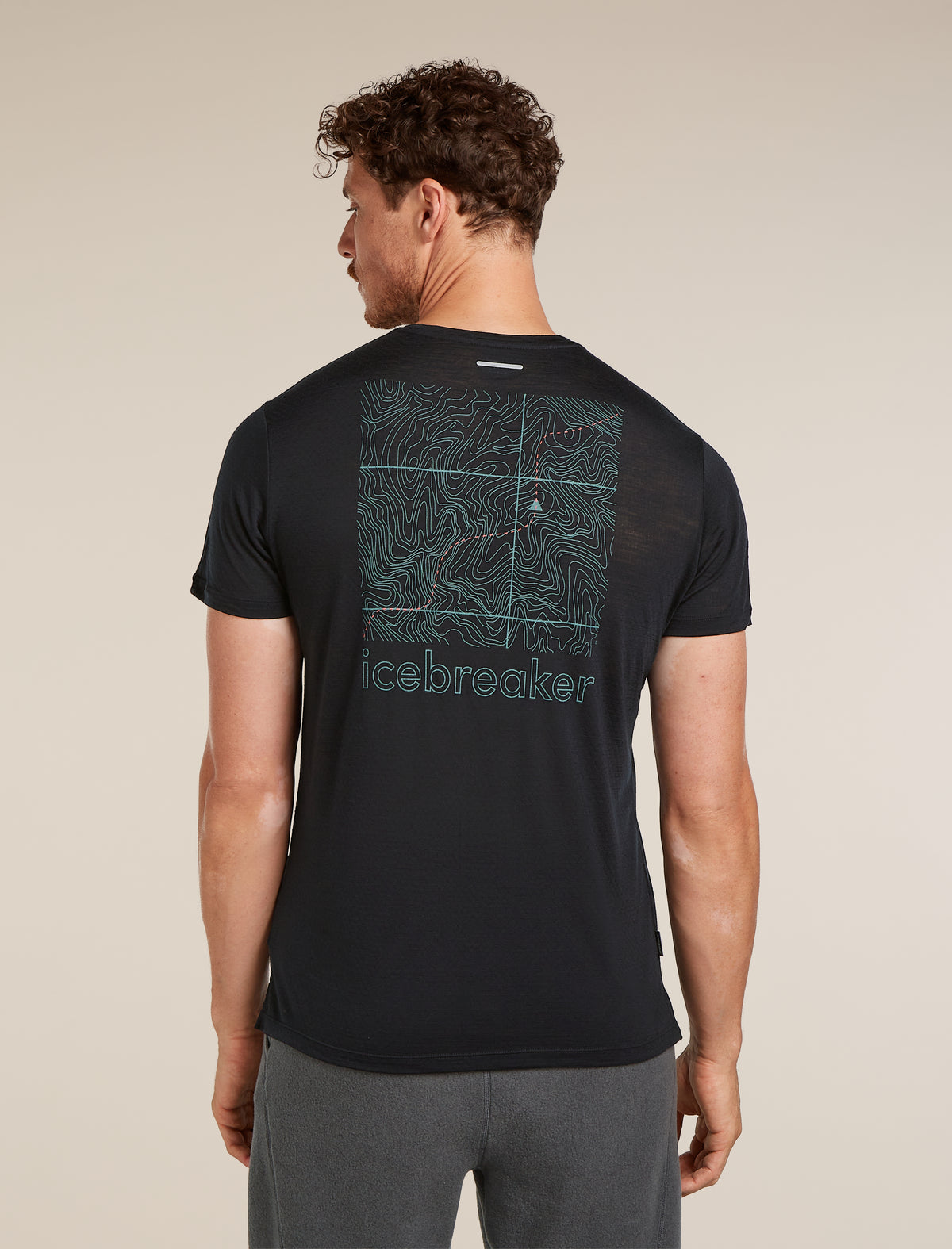Merino Blend 125 Cool-Lite™ Sphere Short Sleeve T-Shirt Trail Black - 2