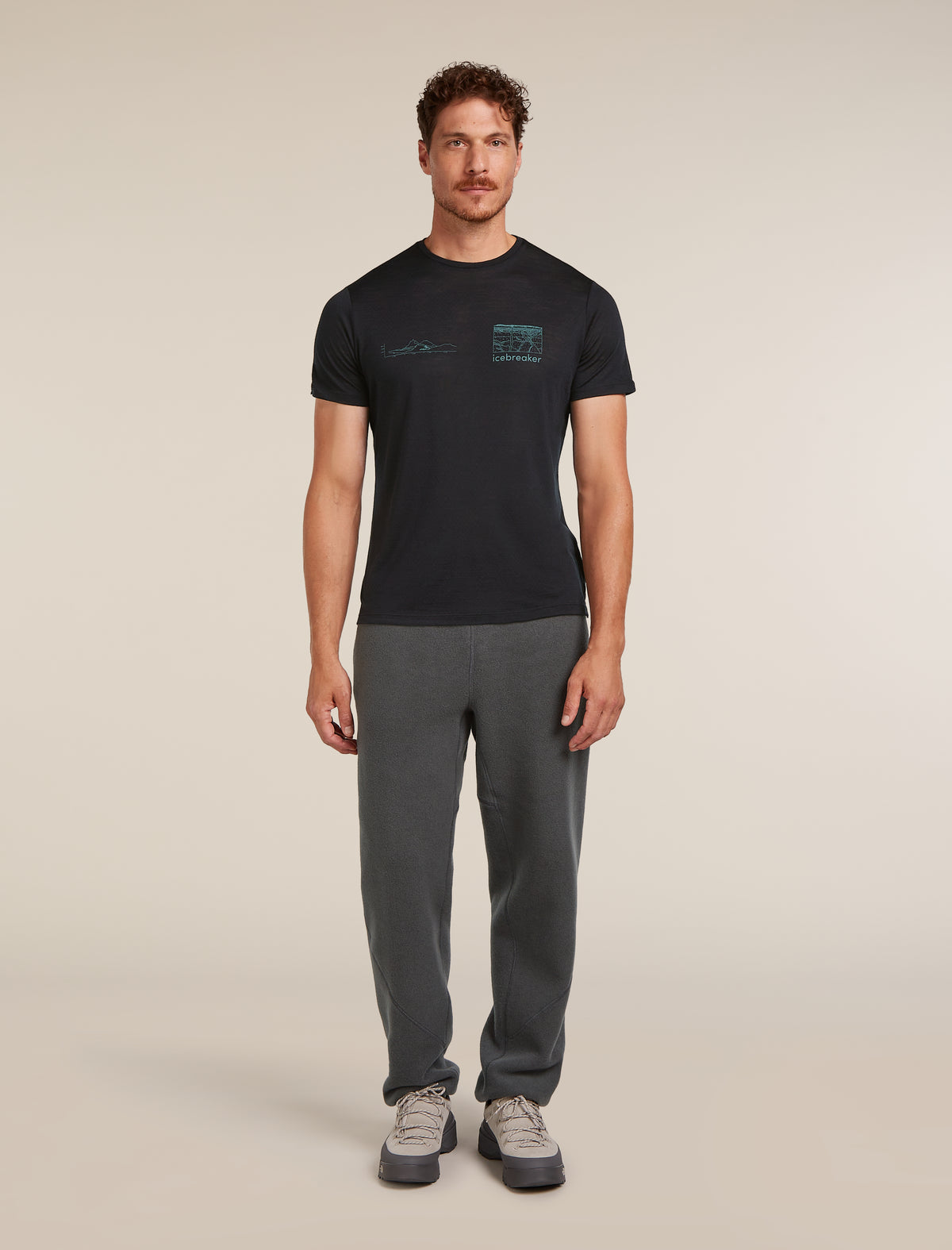 Merino Blend 125 Cool-Lite™ Sphere Short Sleeve T-Shirt Trail Black - 3