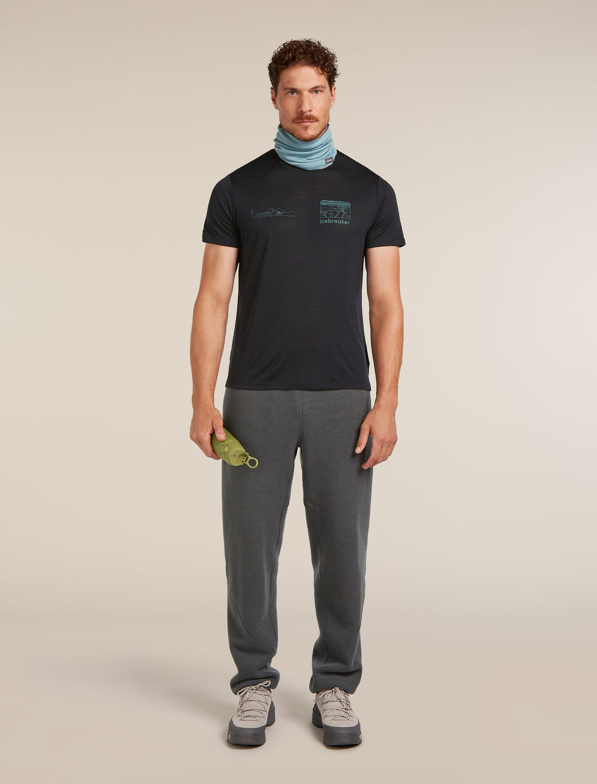 Merino Blend 125 Cool-Lite™ Sphere Short Sleeve T-Shirt Trail Black - 4