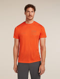 Merino Blend 125 Cool-Lite™ Sphere Short Sleeve T-Shirt Trail Fervid - 1