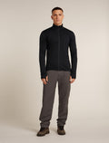 Merino Blend 300 RealFleece™ Descender Long Sleeve Zip Jacket Black - 3