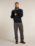 Merino Blend 300 RealFleece™ Descender Long Sleeve Zip Jacket Black - 4