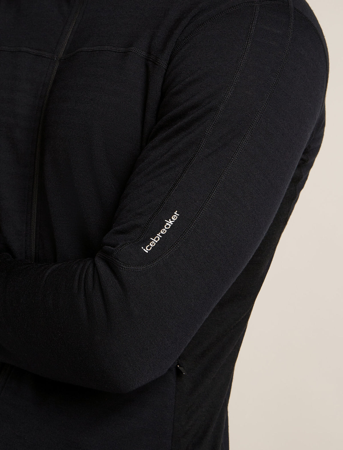 Merino Blend 300 RealFleece™ Descender Long Sleeve Zip Jacket Black - 5