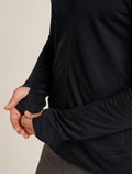 Merino Blend 300 RealFleece™ Descender Long Sleeve Zip Jacket Black - 9
