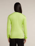 Merino Blend 300 RealFleece™ Descender Long Sleeve Zip Jacket Peridot/Seaglass - 2