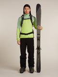 Merino Blend 300 RealFleece™ Descender Long Sleeve Zip Jacket Peridot/Seaglass - 4