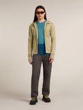 Men's Merino Blend 300 RealFleece™ Descender Long Sleeve Zip Hoodie Flagstone - 4