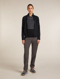 Merino Blend 300 RealFleece™ Descender Long Sleeve Zip Jacket Black - 3