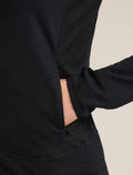 Merino Blend 300 RealFleece™ Descender Long Sleeve Zip Jacket Black - 8