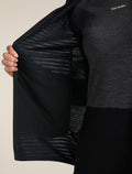 Merino Blend 300 RealFleece™ Descender Long Sleeve Zip Jacket Black - 9