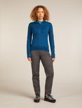 Merino Blend 300 RealFleece™ Descender Long Sleeve Zip Jacket Atlantis - 3