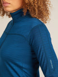 Merino Blend 300 RealFleece™ Descender Long Sleeve Zip Jacket Atlantis - 5