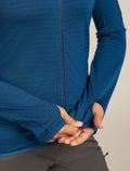 Merino Blend 300 RealFleece™ Descender Long Sleeve Zip Jacket Atlantis - 6