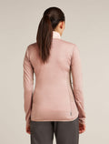 Merino Blend 300 RealFleece™ Descender Long Sleeve Zip Jacket Summit/Blush - 2