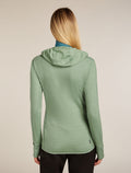 Merino Blend 300 RealFleece™ Descender Long Sleeve Zip Hoodie Seaglass - 2