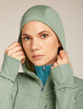 Merino Blend 300 RealFleece™ Descender Long Sleeve Zip Hoodie Seaglass - 8