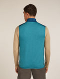 Merino Blend 300 RealFleece™ Descender Vest Topaz/Atlantis - 2