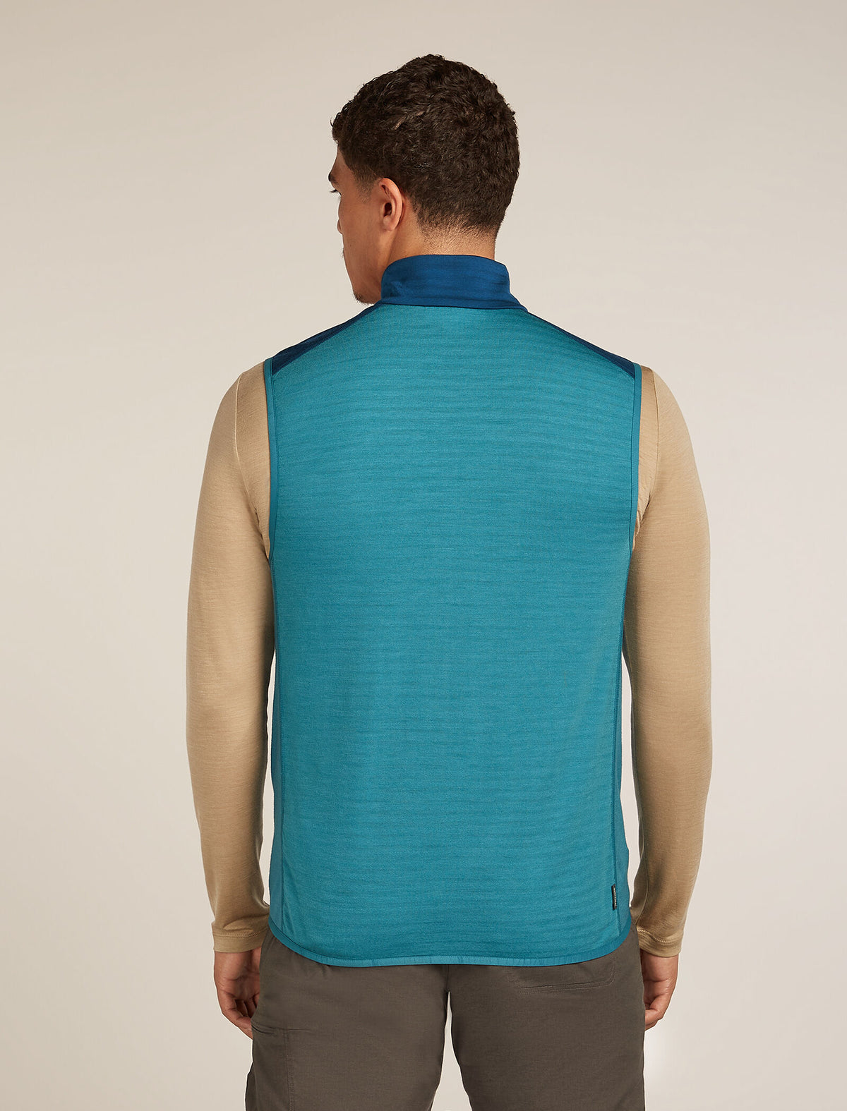 Merino Blend 300 RealFleece™ Descender Vest Topaz/Atlantis - 2