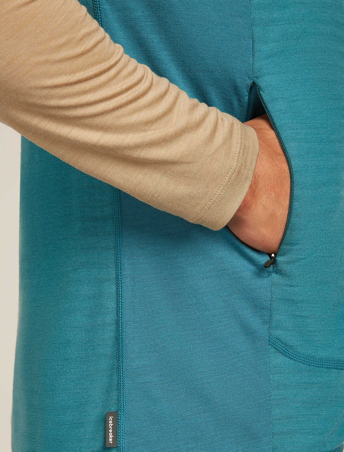 Merino Blend 300 RealFleece™ Descender Vest Topaz/Atlantis - 8