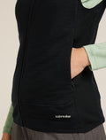 Women’s Merino Blend 300 RealFleece™ Descender Vest Black - 11