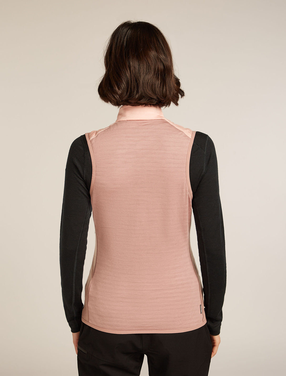 Merino Blend 300 RealFleece™ Descender Vest Summit/Blush - 2
