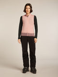 Merino Blend 300 RealFleece™ Descender Vest Summit/Blush - 3