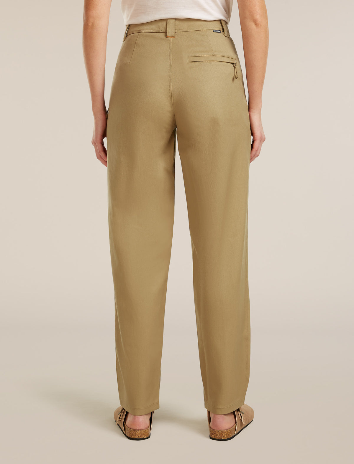Women’s Merino Blend Cotton Twill Wander Pants Cumin - 2