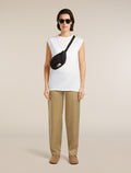 Women’s Merino Blend Cotton Twill Wander Pants Cumin - 3