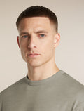 Unisex Merino 150 Long Sleeve Pocket T Shirt Smokey Grey - 12