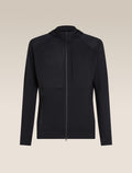 Men’s Merino Blend 200 RealFleece™ Explore Long Sleeve Zip Hoodie Black - 7