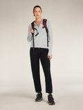 Women’s Merino Blend 200 RealFleece™ Explore Long Sleeve Zip Hoodie Ether - 4
