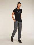 Women’s Merino 150 Tech Lite Short Sleeve T-Shirt icebreaker Anniversary Black - 3