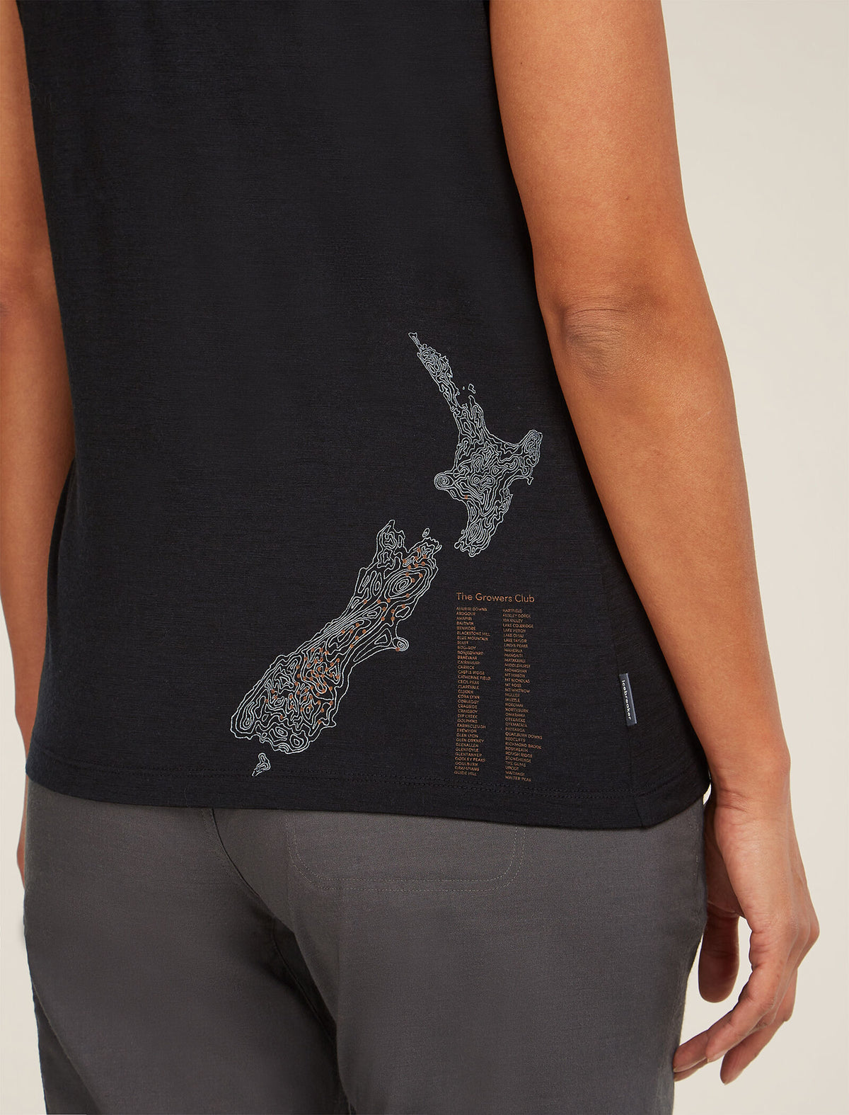 Women’s Merino 150 Tech Lite Short Sleeve T-Shirt icebreaker Anniversary Black - 5