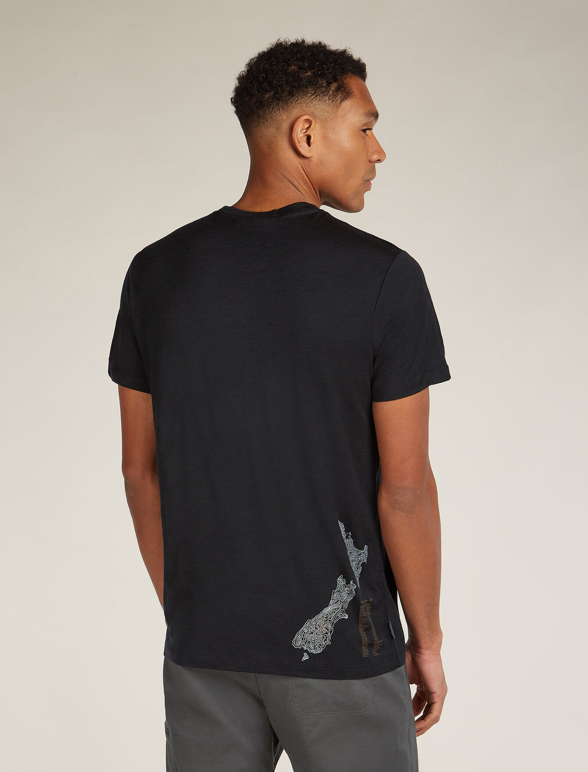 Men’s Merino 150 Tech Lite Short Sleeve T-Shirt icebreaker Anniversary Black - 2