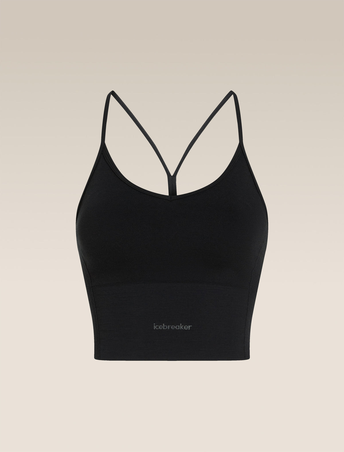 Women’s Merino Blend 260 Seamless Rib Strappy Tank Black - 7