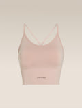 Women’s Merino Blend 260 Seamless Rib Strappy Tank Pink quartz - 7