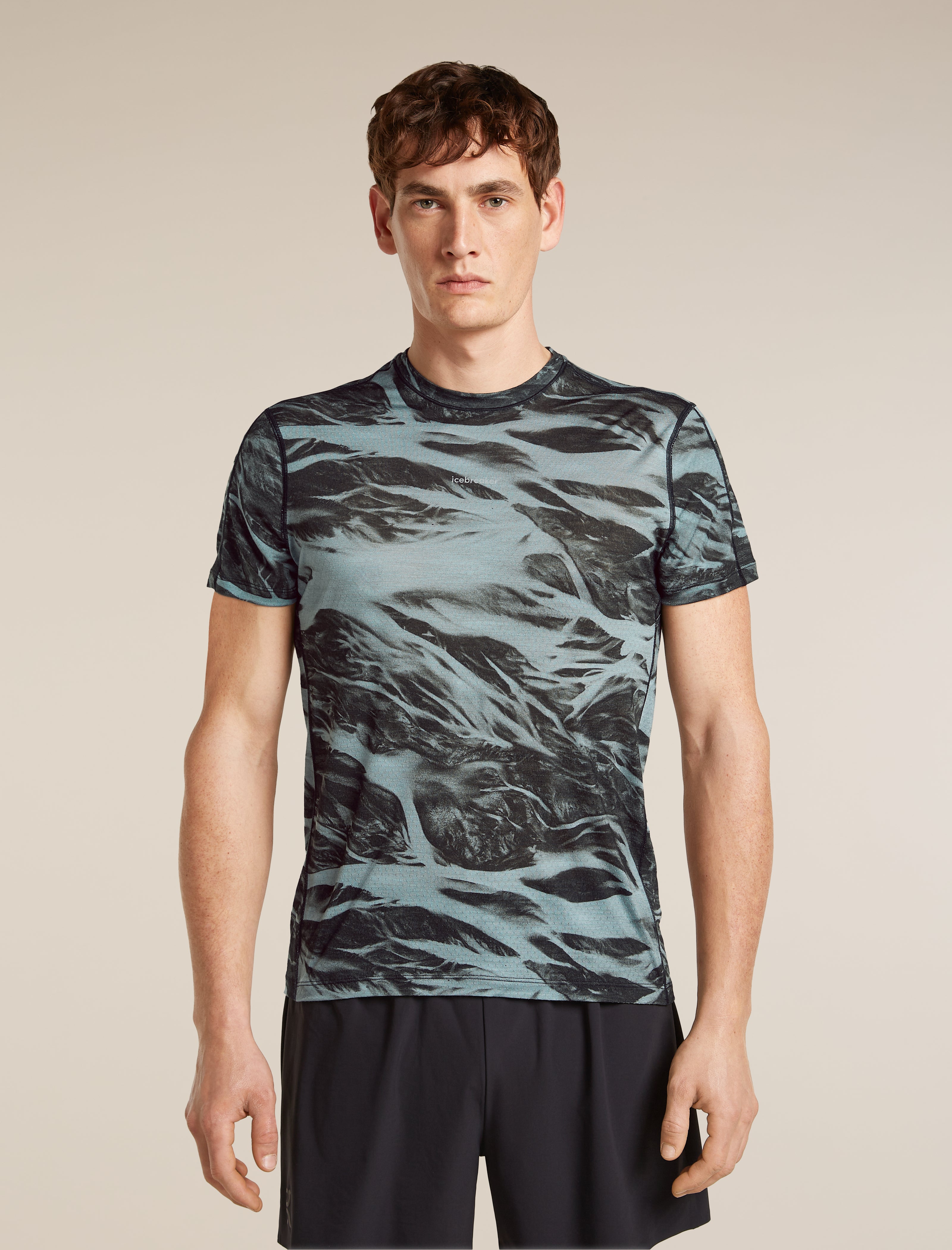 Men's Merino Blend 125 Cool-Lite™ Speed Short Sleeve T-Shirt Motion AO